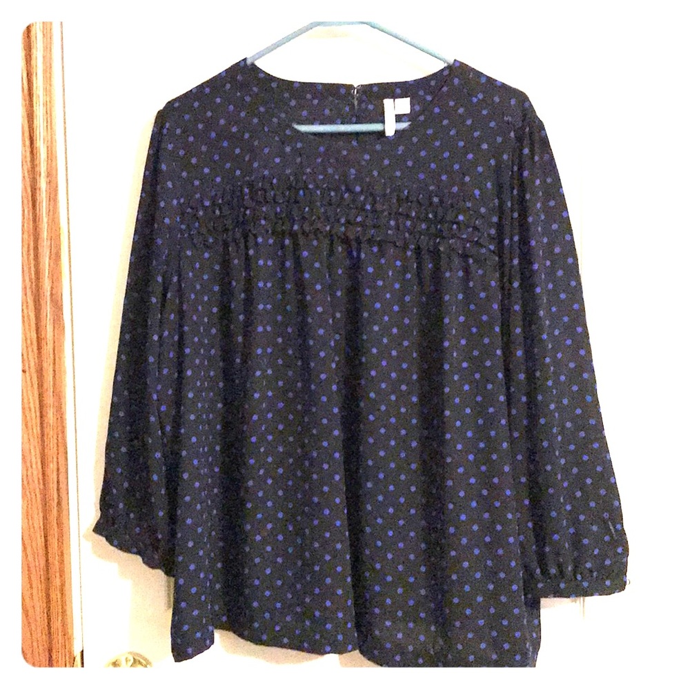 Elle Polka Dot Blouse